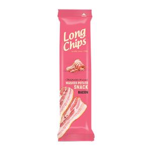 Long Chips Картофен снакс с вкус на бекон 75 г