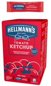 Hellmann's Кетчуп на дози 198 бр. х 10 мл