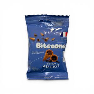 Bitecone Вафлени фунийки с млечен шоколад 45гр