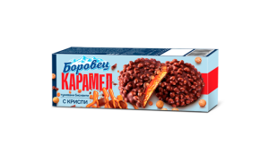 Тунквани бисквити "Боровец" с карамел и криспи - 180 гр.
