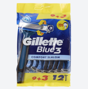 Gillette Самобръсначки за еднократна употреба Blue3 12 бр
