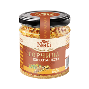 Горчица едрозърнеста NETI 160гр.