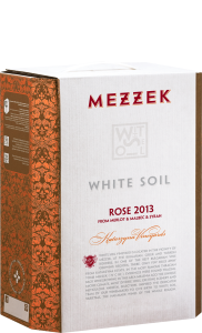 Mezzek Rose Katarzyna Estate Мерло Малбек и Сира сухо вино Bag-in-Box 3 л