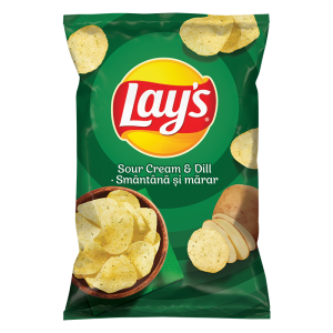 Lays сметана и копър