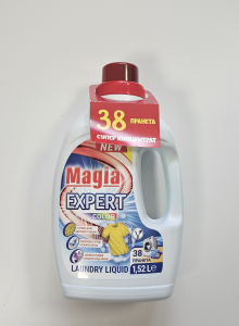ПРАХ ЗА ПРАНЕ МАГИЯ ТЕЧЕН COLOR 1520МЛ. 38 пранета