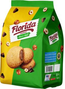 Florida Cookies с какаов и лешников крем Зелена опаковка 200г