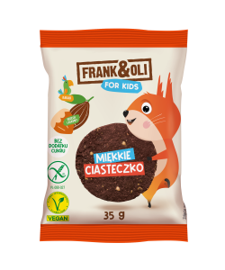 Frank & Oli Детска Мека Бисквита Лешник и Какао 35 г
