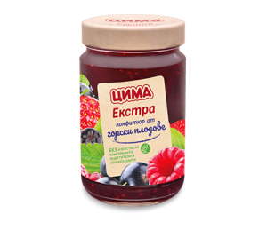 ЕКСТРА Конфитюр от Горски Плодове 360g