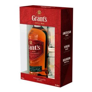 Grant's ( Грантс ) Шотландско уиски Triple Wood 700 мл с 2 чаши