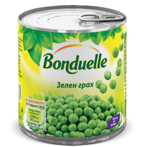 BONDUELLE Грах 425 мл