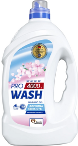Pro Wash Течен Перилен Препарат Пролетна Свежест 4 кг (114 пранета)