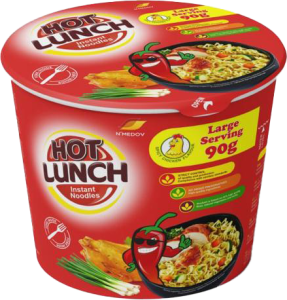 Hot Lunch Инстантни нудли в чаша Пикантно пиле 90 г
