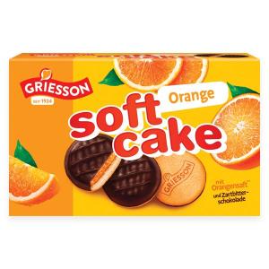 Griesson Soft Cake Orange Бисквити с Портокал и Тъмен Шоколад 300 г