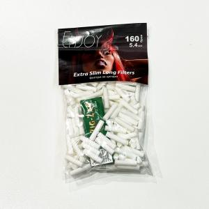 Enjoy Филтри за цигари Extra Slim Long 5.4 мм 160 бр с хартийки