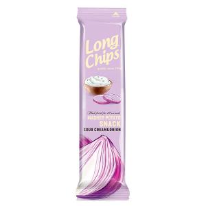 LONG CHIPS  сметана и лук 75гр