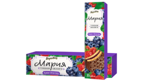 Боровец Тунквани бисквити Мария с пълнеж от горски плод 200 г