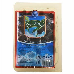 Del Alma черни маслини - 250гр