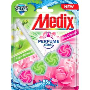 Medix Total Power Guard WC Блокчe Зелено/Розово 55гр.