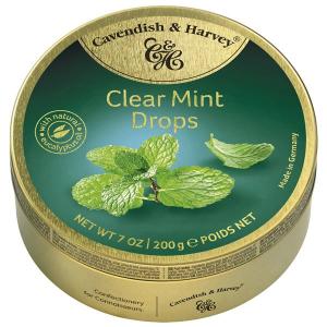CAVENDISH & HARVEY захарни бонбони дропс мента 200г
