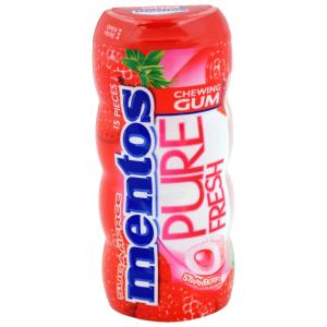 MENTOS STRAWBERRY ДЪВКИ (30 Г)