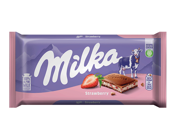 Milka Шоколад Ягода 100г