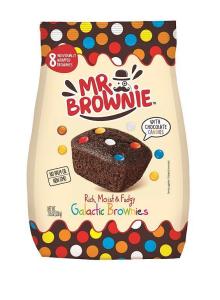 Mr. Brownie Шоколадово брауни Galactic 8 бр 200 г