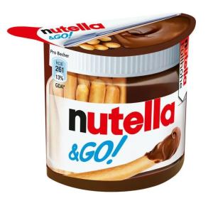 Nutella Течен Шоколад & Go! с Хрупкави Пръчици 52 г