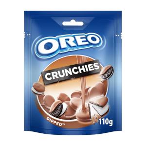 Oreo Crunchies Dipped Бисквитки с шоколадово покритие 110гр