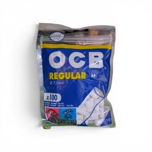 OCB Филтри за цигари Regular 7.5 мм 100 бр