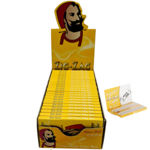 Zig-Zag Хартийки за цигари Yellow Double 25 бр с по 100 хартийки дисплейна кутия