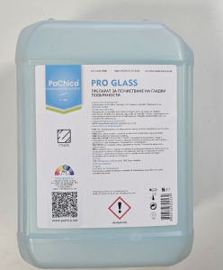ПРЕПАРАТ ЗА СТЪКЛА И ГЛАДКИ ПОВЪРХНОСТИ PACHICO PRO GLASS 5Л