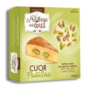 La Bottega della Torta Кейк с Шам Фъстък Cuor di Pistacchio 450 г