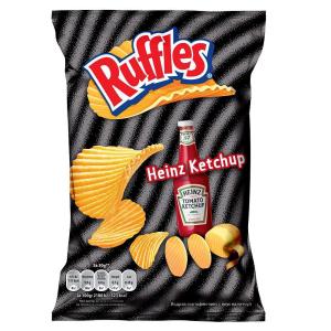 Ruffles Картофен чипс с вкус на кетчуп Heinz 140г