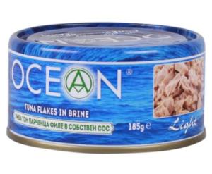 Ocean Риба тон парченца филе в собствен сос 185 г