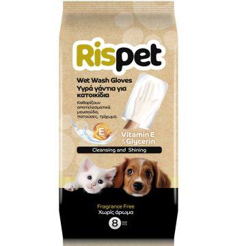 RISPET ВЛАЖНИ РЪКАВИЦИ ЗА КУЧЕ/КОТЕ