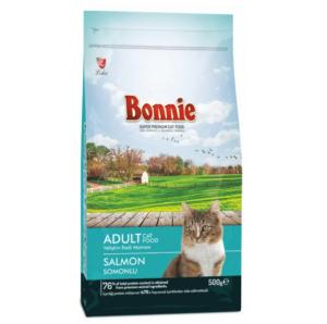 Bonnie Adult Cat Суха храна за котки със съомга 500 гр