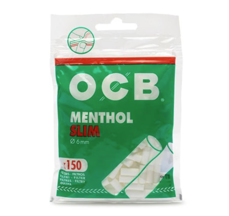 OCB Ментови 6мм 150бр.