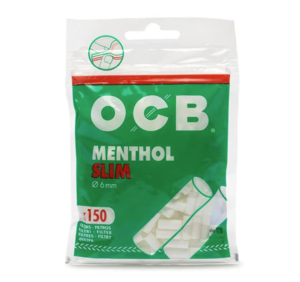 OCB Филтри за цигари Menthol Slim 6мм Плик 150 бр