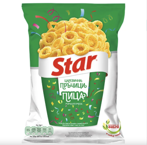 Star Царевични пръчици Снакс с вкус на Пица 70 г