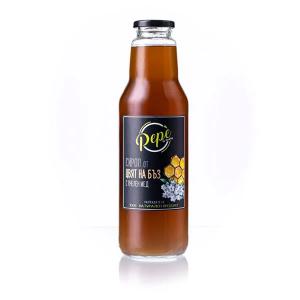 СИРОП ОТ ЦВЯТ НА БЪЗ С ПЧЕЛЕН МЕД - 750 ml.- PEPE