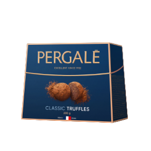 Pergalė Шоколадови Трюфели Classic 200 г Кутия