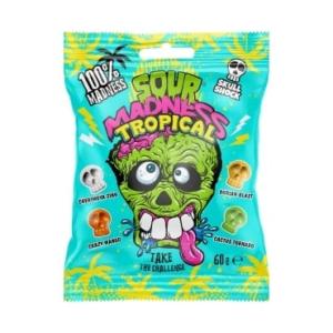 Sour Madness Кисели бонбони Madness Tropicals Плик 60г