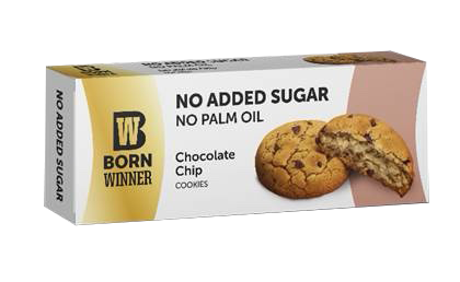 Born Winner No Sugar Cookies Choco Chip 130гр.