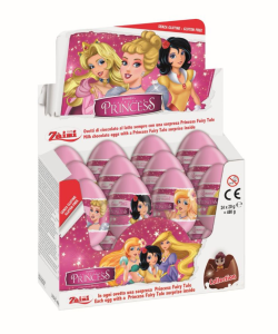 24 бр. ШОКОЛАДОВИ ЯЙЦА princess 20 ГР.