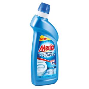 Medix WC GEL Total Power ГЕЛ ЗА ТОАЛЕТНА ОКЕАН СИН 750МЛ.