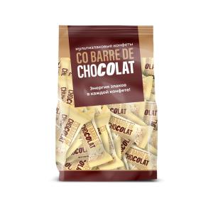 CO BARRE DE CHOCOLAT млечни бонбони бял шоколад 200г