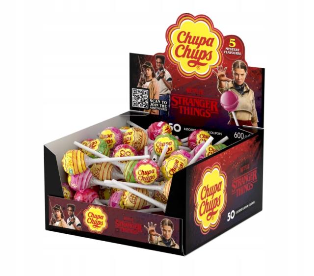 Chupa Chups Stranger Things 50 бр.