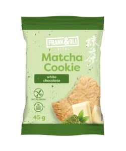 Frank & Oli Мека Бисквита Матча и Бял Шоколад 45 г